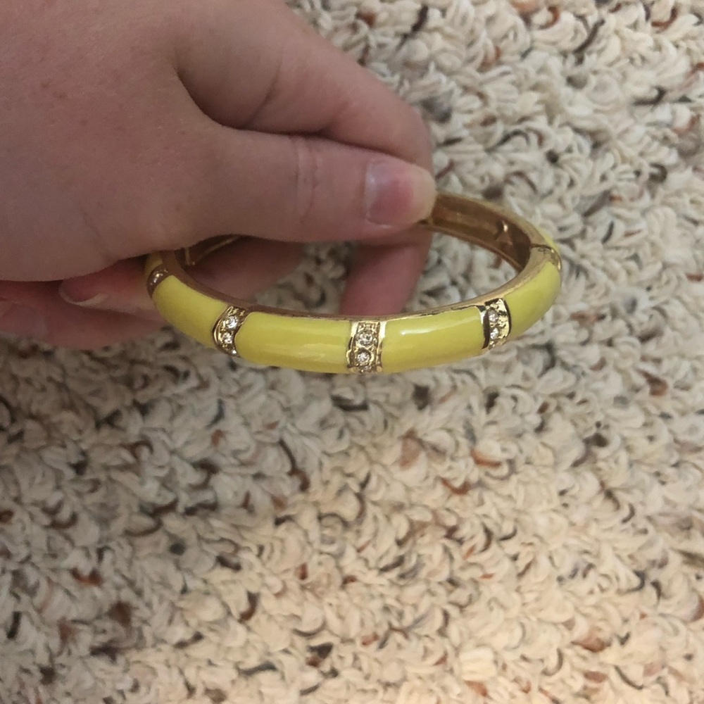 Yellow bracelet from Nordstrom’s